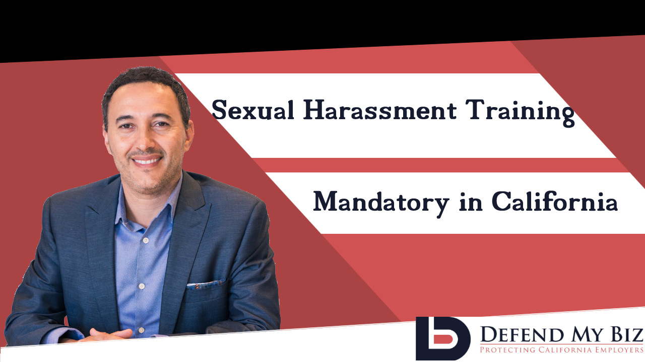 mandatory sexual harassment training