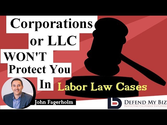 Corporations Labor cases