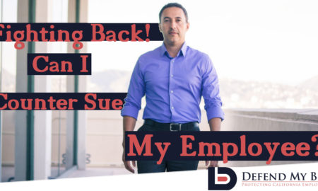 Fighting Back! Can I Counter Sue My Employee?