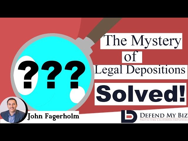 legal depositions