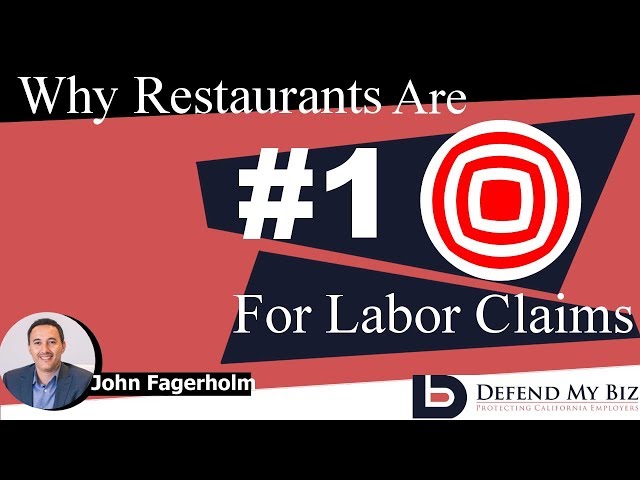 restaurant labor claims