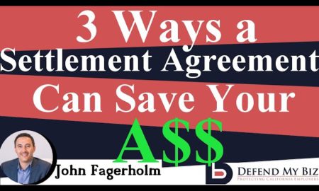 settlement agreements