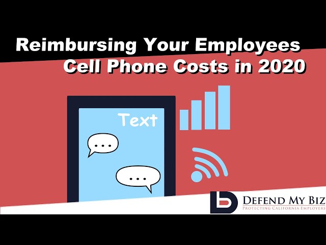 Reimburse Employee Cell Phone